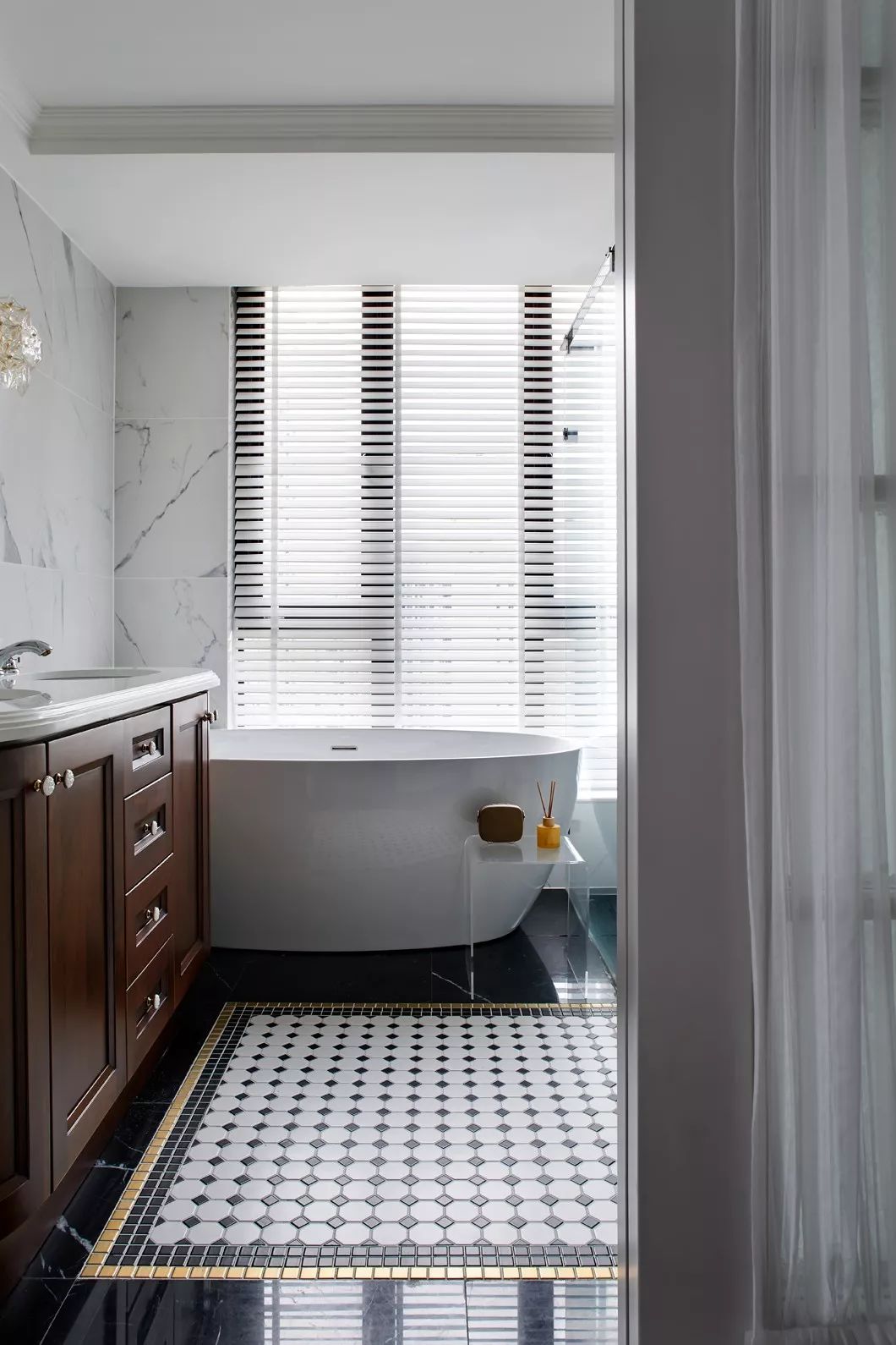 宁波 260㎡高雅轻奢风美墅,珍珠白++ 木作棕超凡脱俗高级感-30