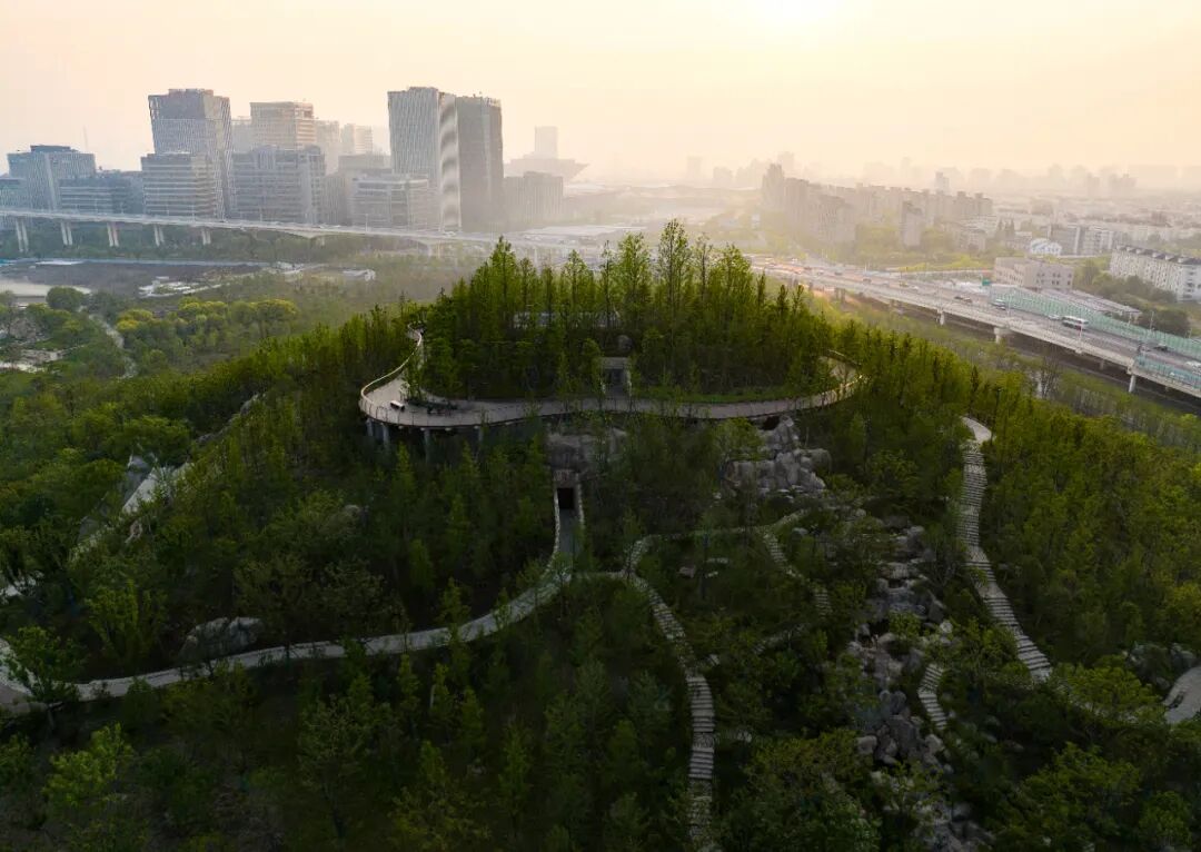 A-TECH•项目丨虽由人作，宛若天成：全新人工构筑近自然山体景观设计探索——上海世博文化公园“双子山”景观工程-78