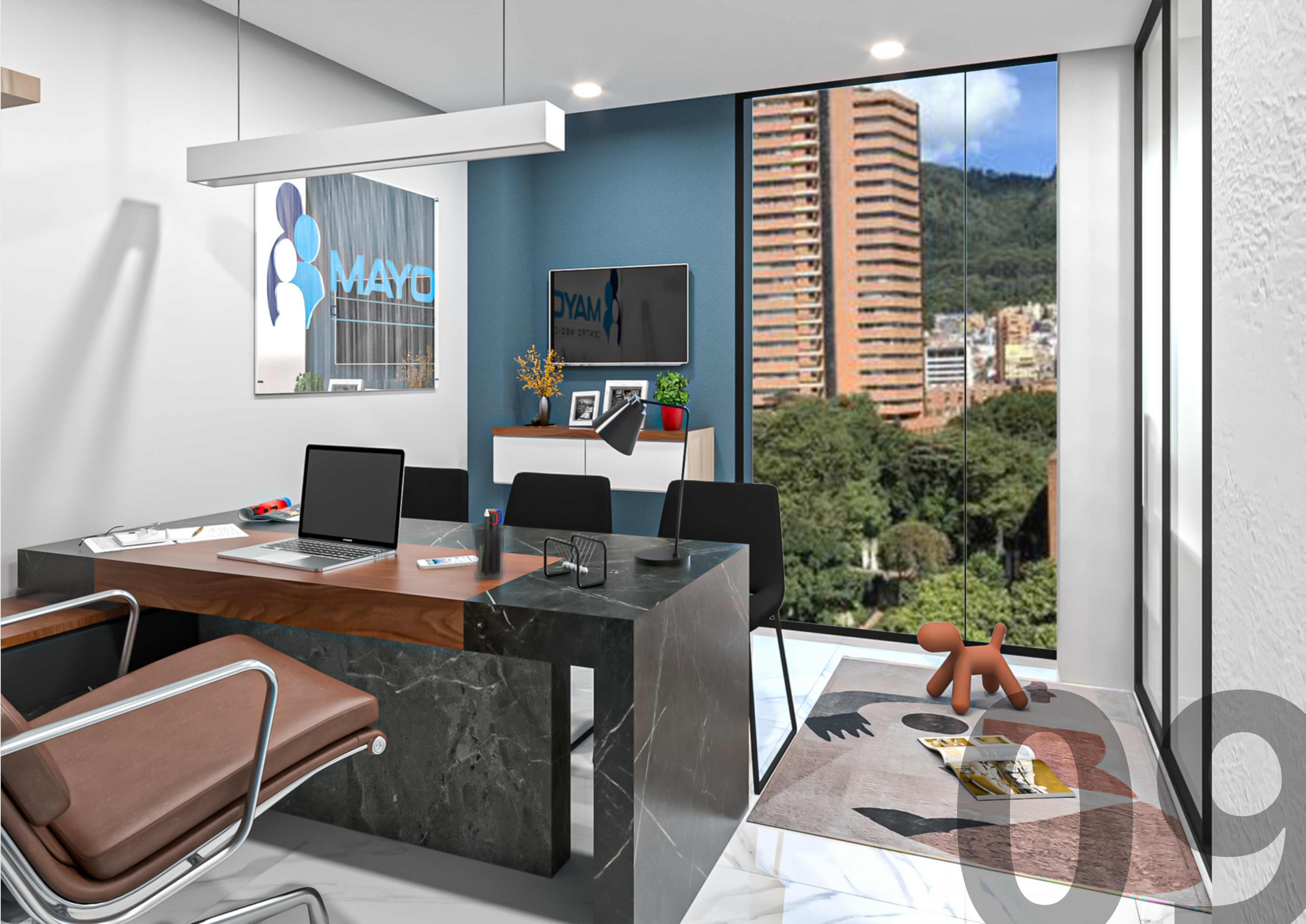 Diseño interior para Consultorio médico-10