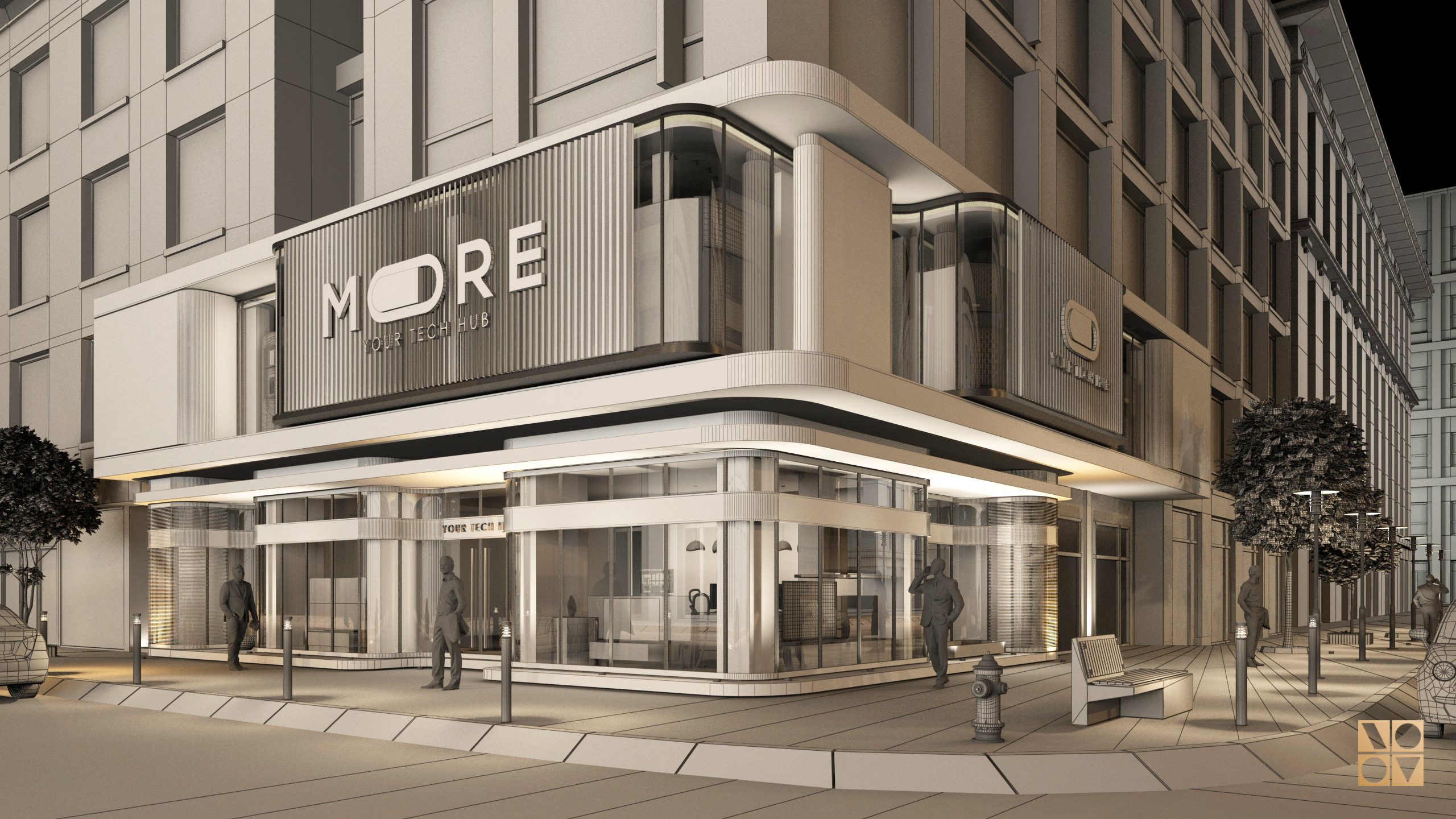 表单生成 3D 渲染-8