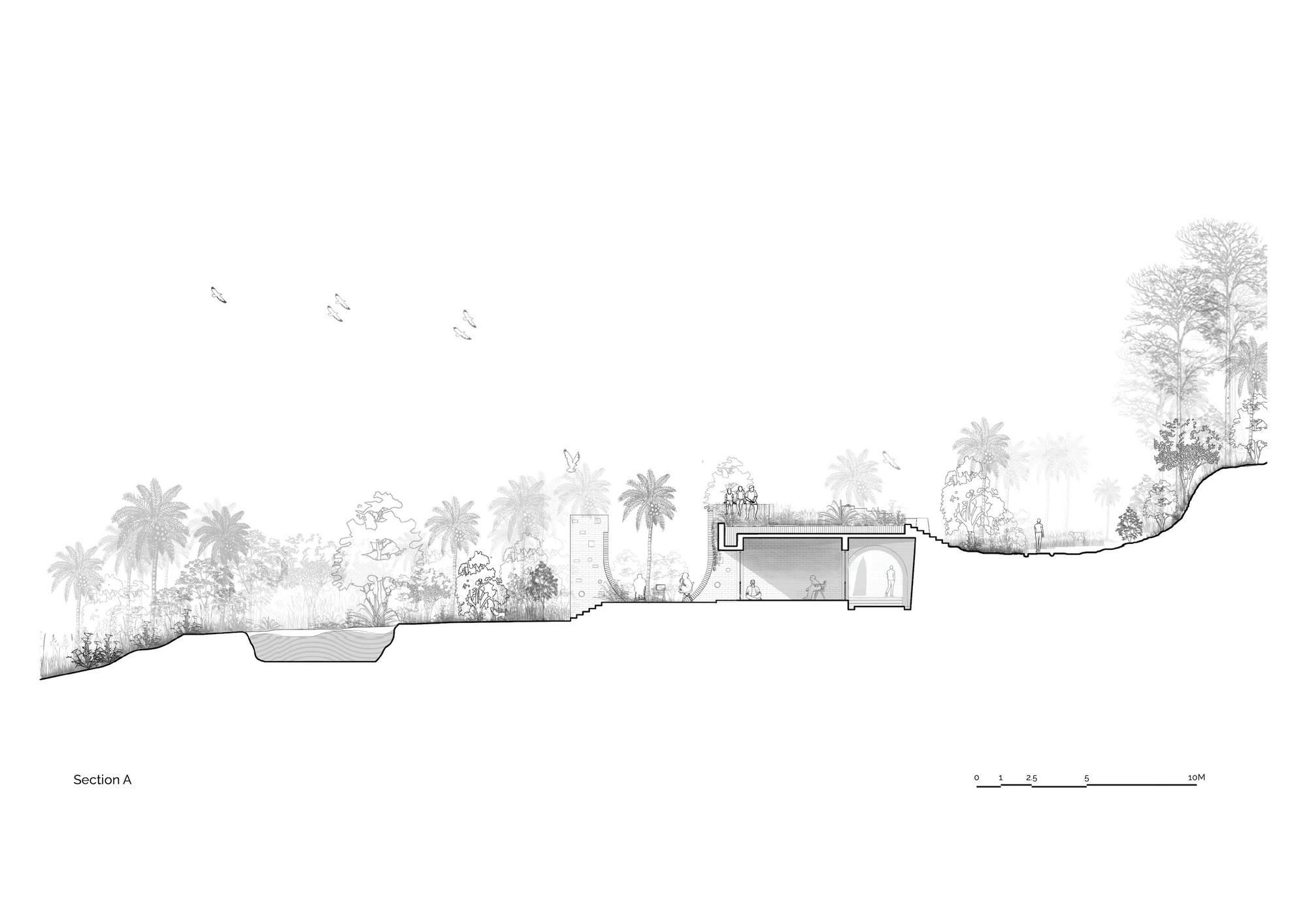 地下废墟,阈值丨印度丨阈值建筑事务所-32