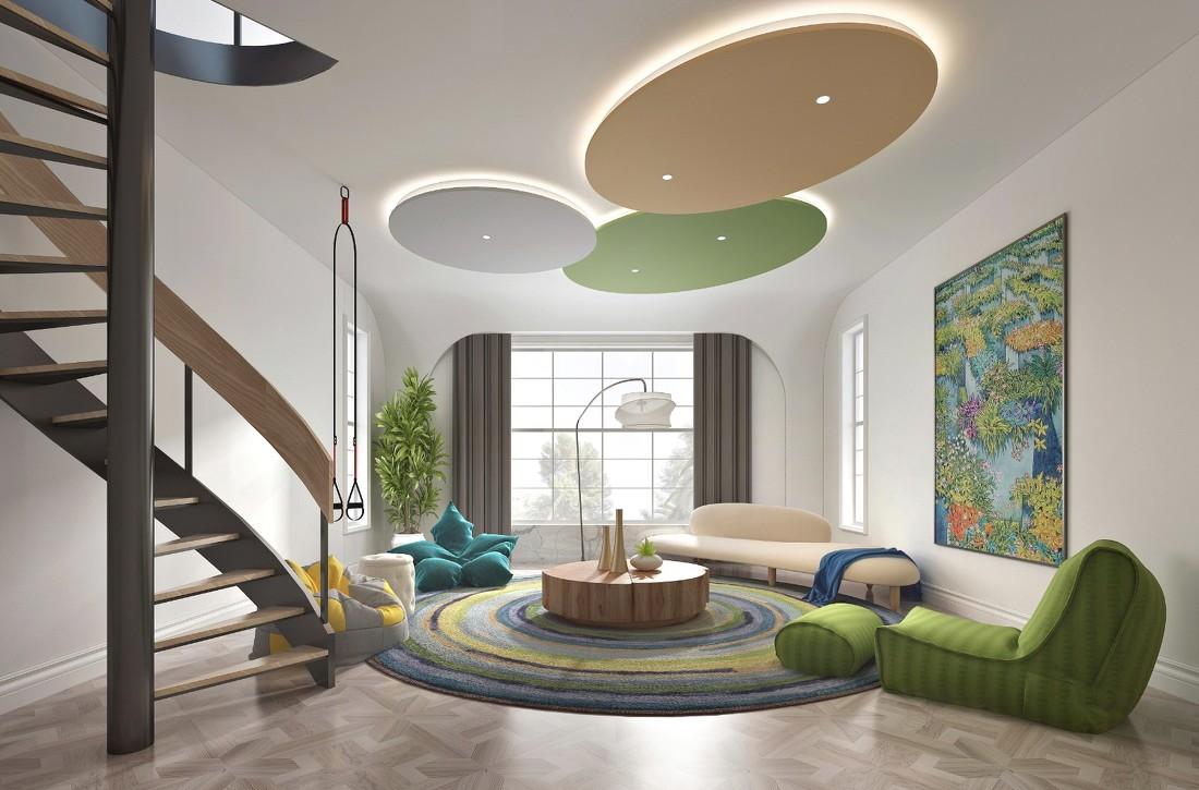 
设计新作 | 520㎡ 独栋美墅 -8