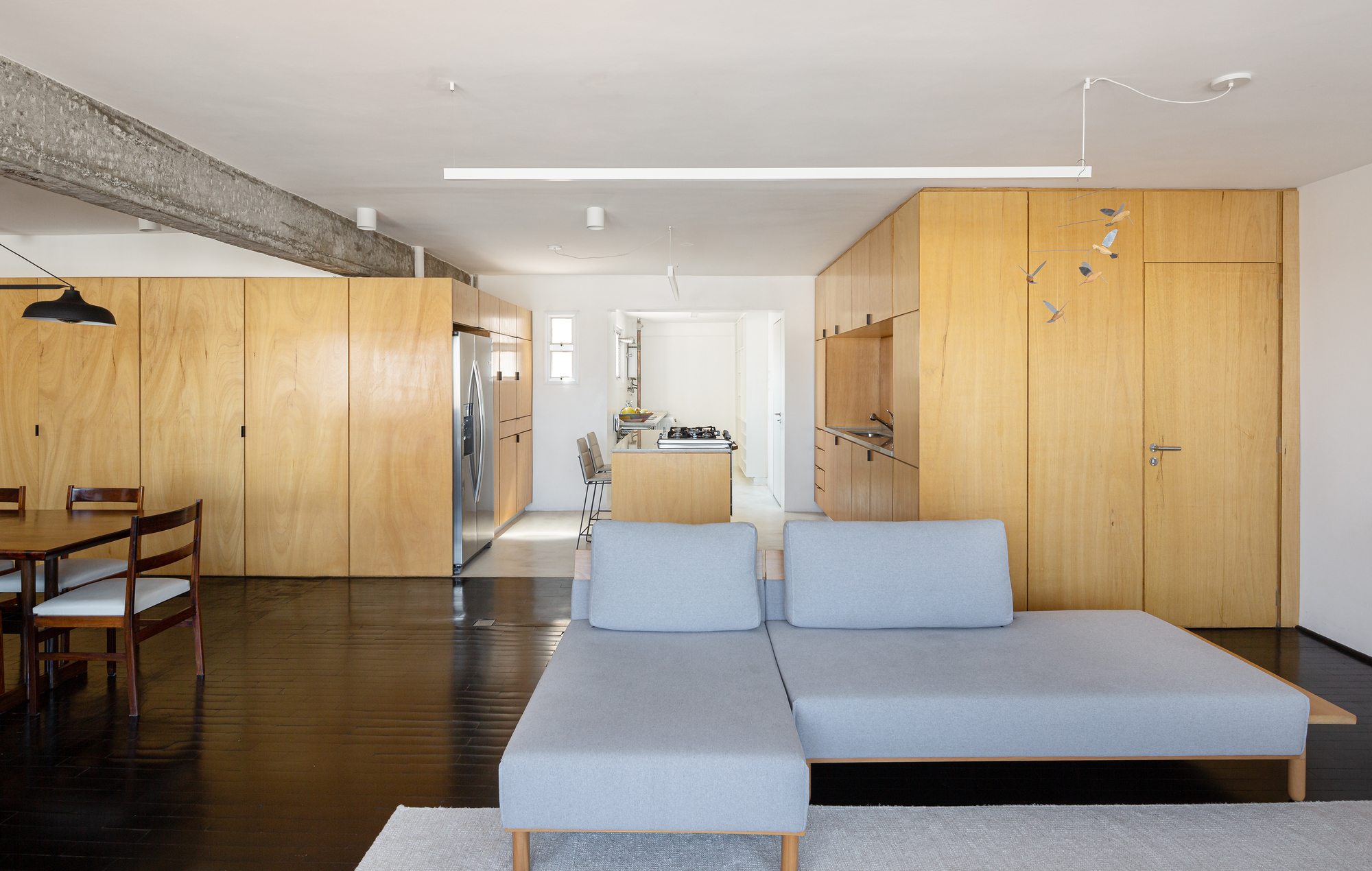 巴西 Mooca 社区 60 年代公寓的翻新之旅-13