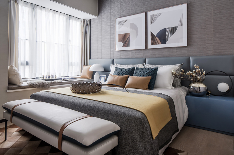 冷蓝灰调家居，展现布鲁斯音乐般温暖质感-6