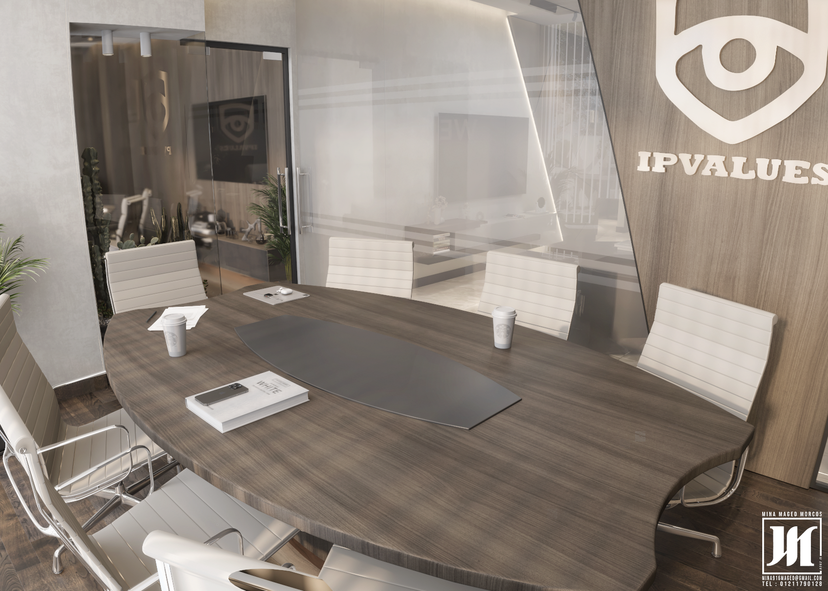 办公项目丨Arch. Mina Maged Morcos-15