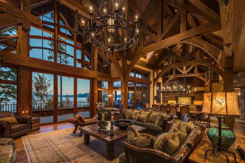Luxury Lake Lodge created by Ward Yonge Architecture to provide an old fashioned family getaway 由WardYonge建筑创建的豪华湖小屋，以提供老式的家庭度假-27