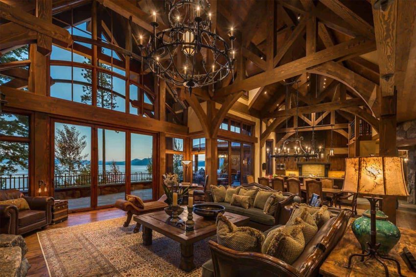 Luxury Lake Lodge created by Ward Yonge Architecture to provide an old fashioned family getaway 由WardYonge建筑创建的豪华湖小屋,以提供老式的家庭度假-27