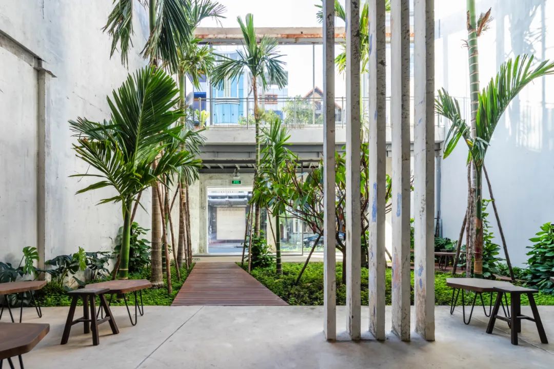 越南西贡可持续建筑咖啡店丨T3 Architects-3