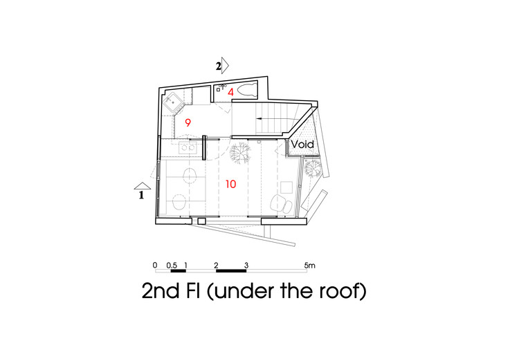 越南纸房子 | 城市拥挤空间的创意逃离-23