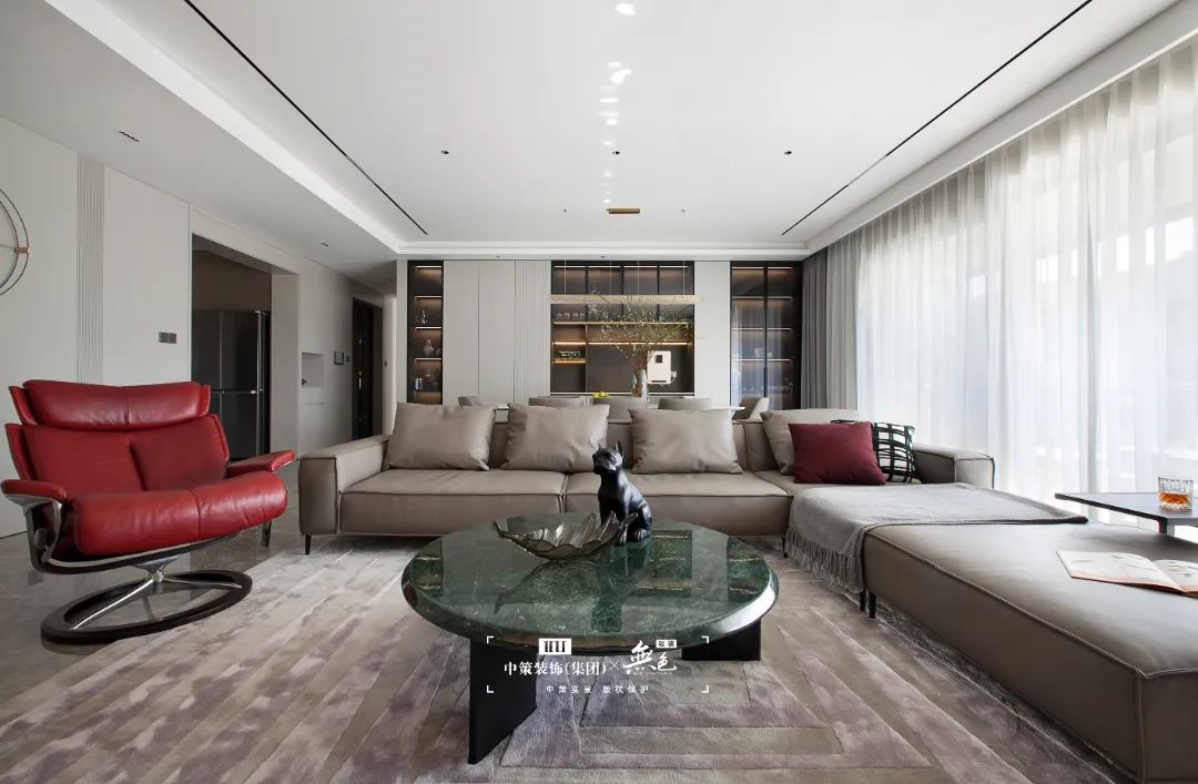 度假生活诗 · 昆明 200㎡大平层设计丨中国昆明丨中策装饰-6