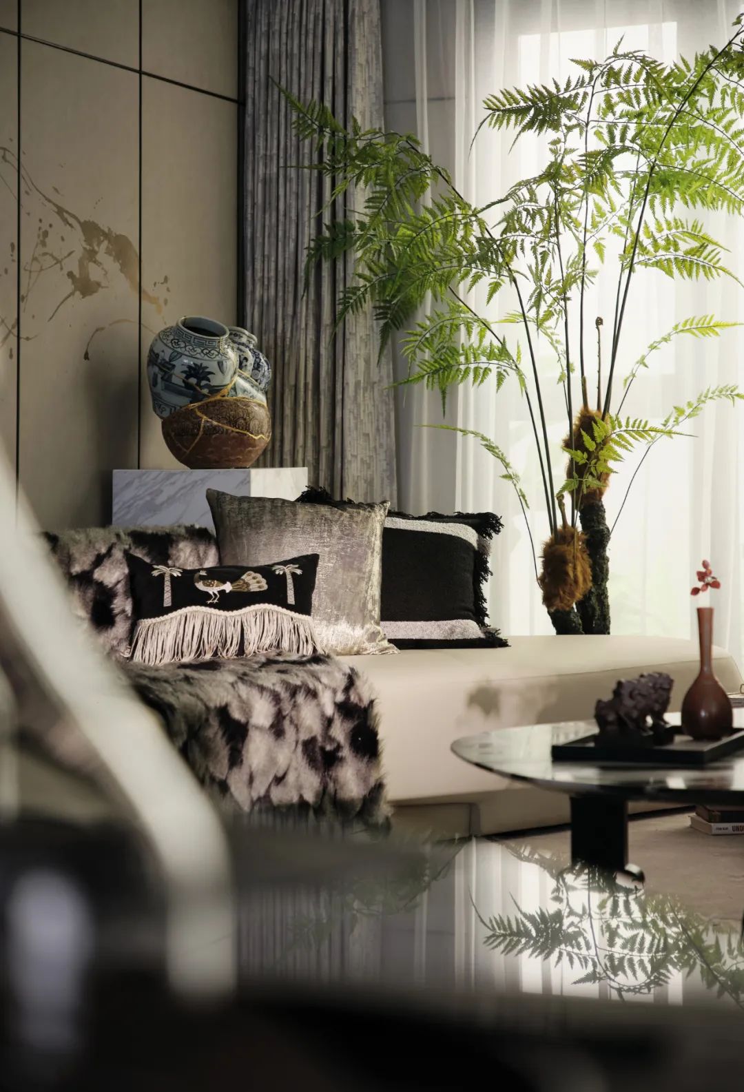 东方意境 · 中海沈阳创意样板间丨中国河北丨上海飞视装饰设计工程有限公司-14