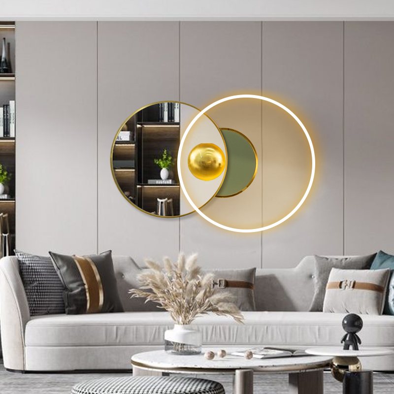 简欧风客厅书房-14