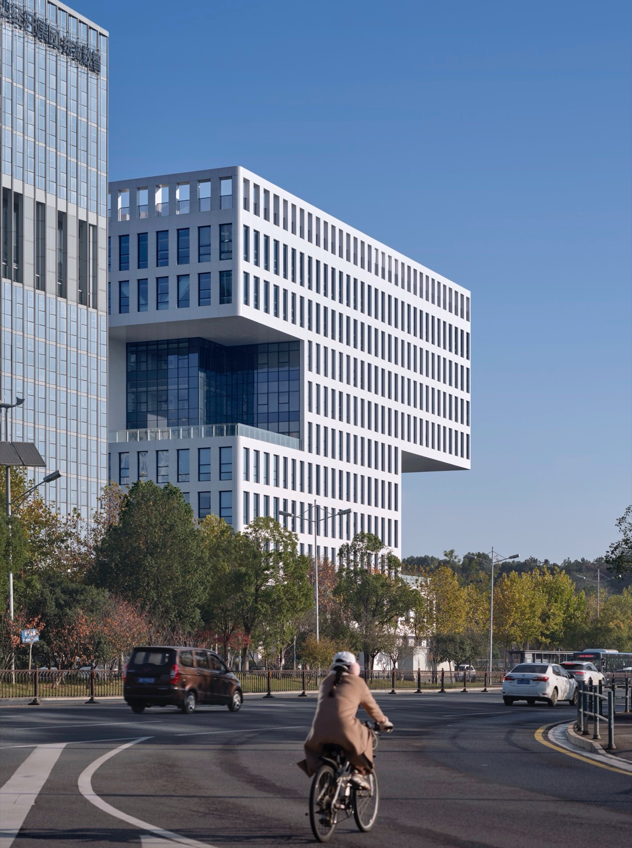 星沙产业基地自贸总部大楼丨中国长沙丨以靠建筑Leeko Architects-33