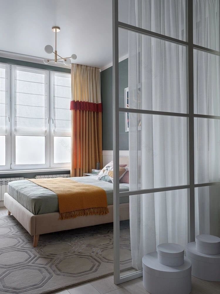 女孩的 37㎡单间公寓设计丨Yulia Sergeeva-16