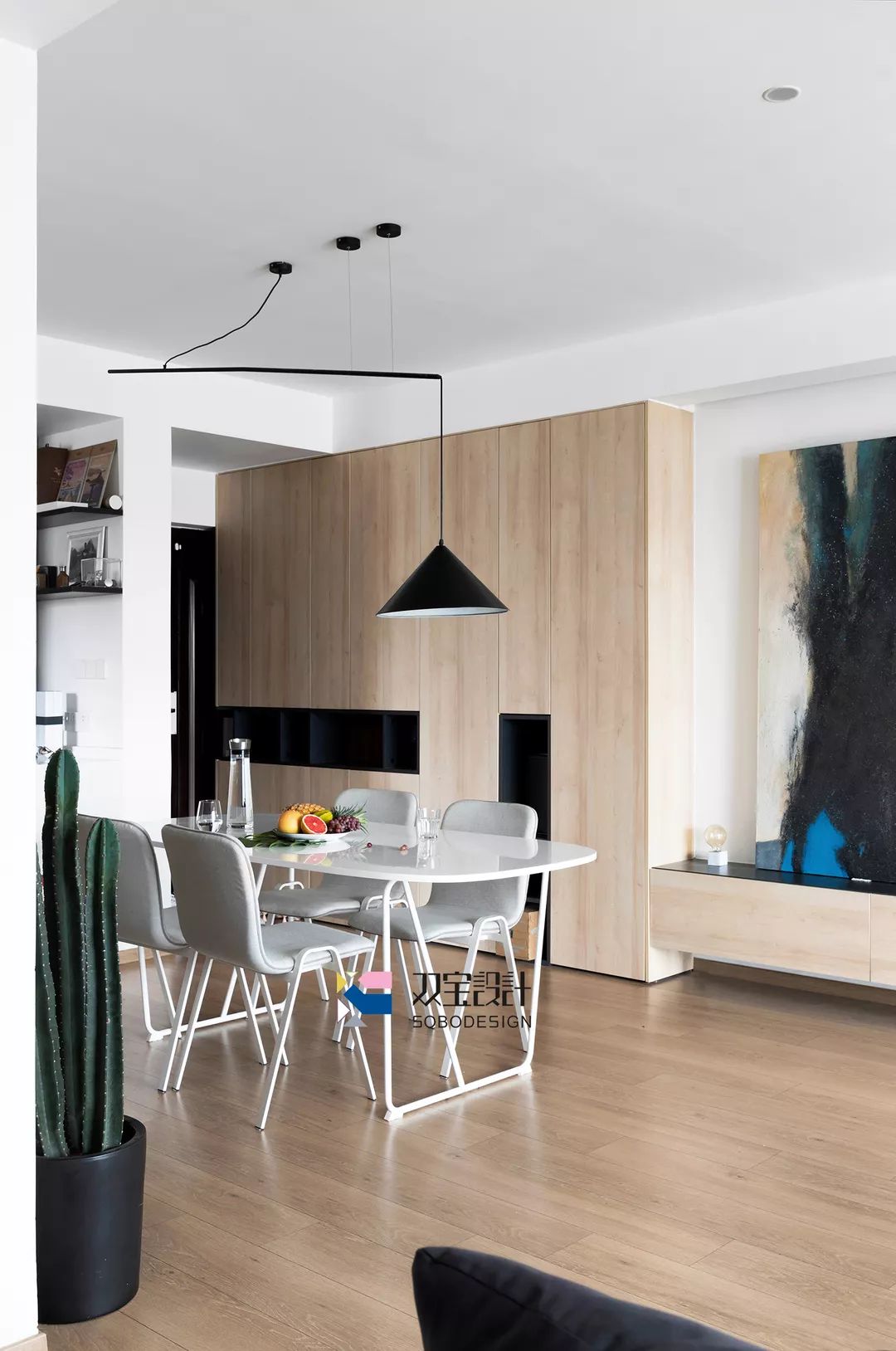 102㎡现代风全屋开放,巧妙变 130㎡-16