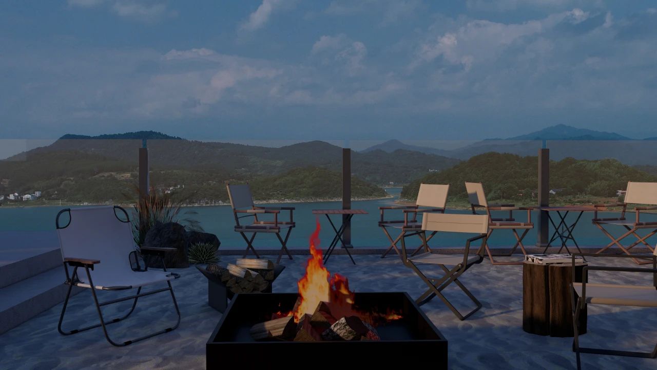 东江湖暮尼度假酒店丨中国郴州丨莫子先生设计,ying光绿设计-98