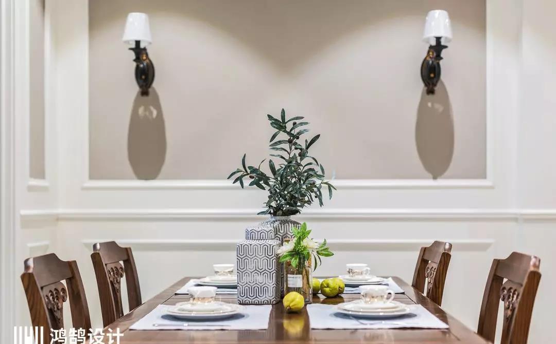 绍兴鸿鹄设计丨别墅优雅流年,温暖美式空间-17