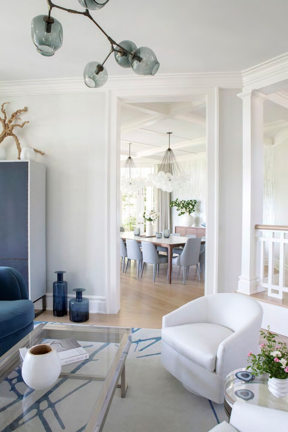 纽约汉普顿度假别墅，打造清新海洋风-97