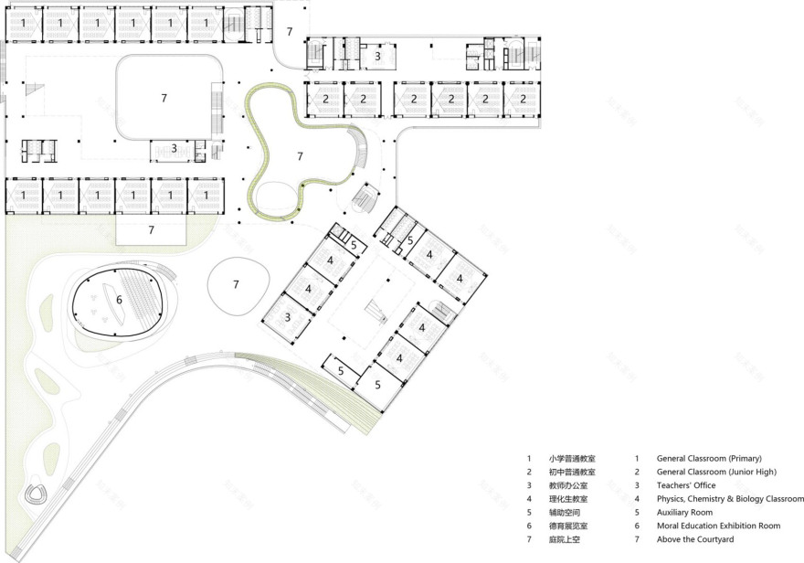 深圳红岭教育集团华富实验学校丨中国深圳丨深圳市建筑设计研究总院有限公司 城市建筑与环境设计研究院-63