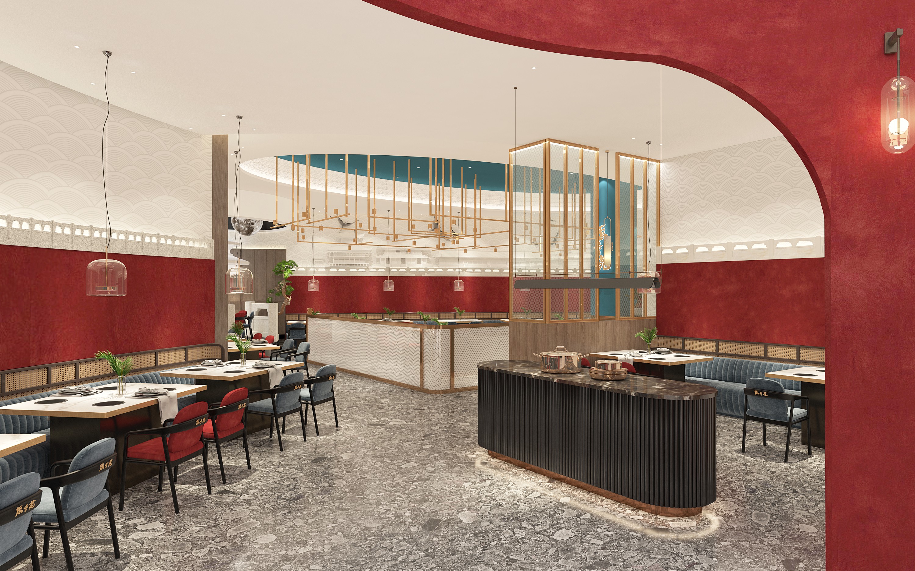 德香苑臻享店光环店丨中国渝北丨重庆派派全案设计公司-12