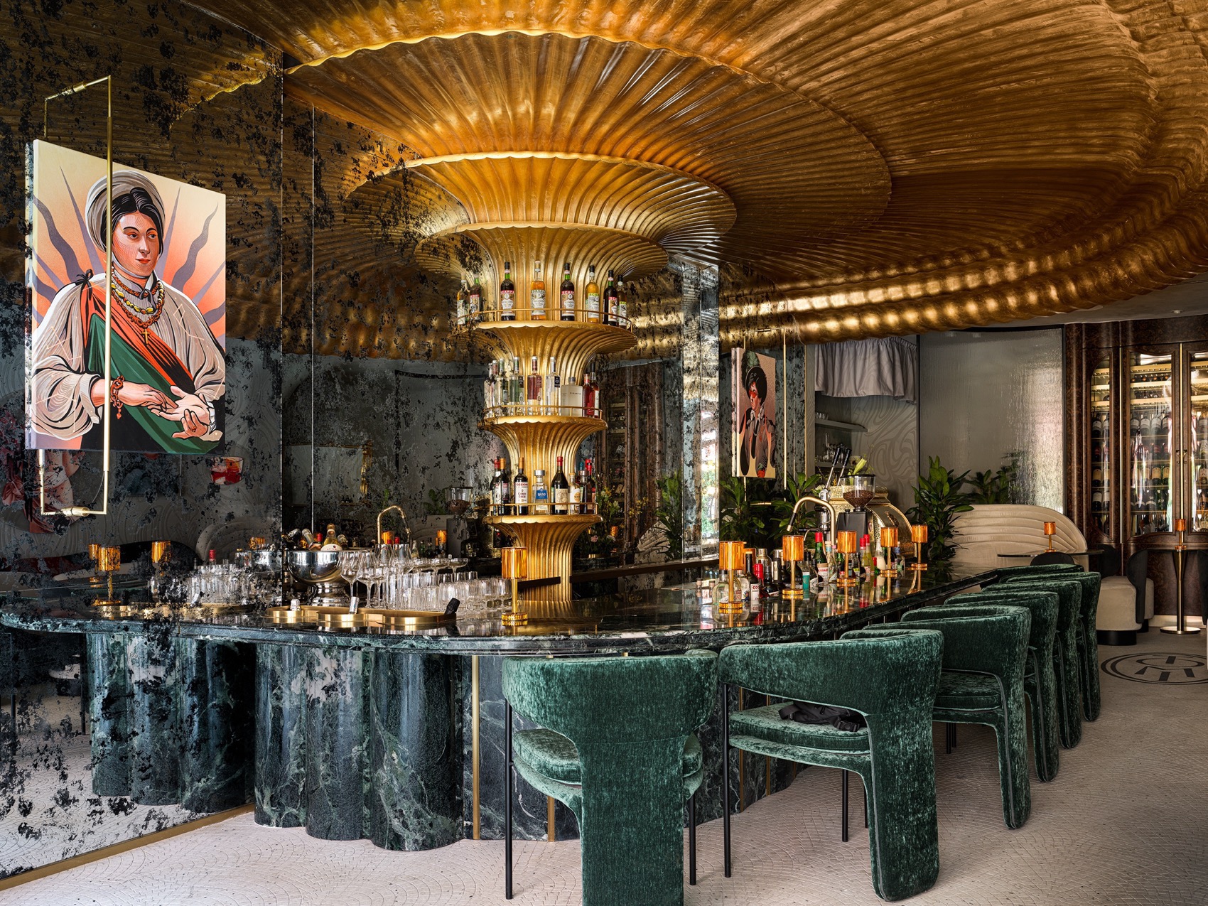 ToMi Negroni酒吧丨俄罗斯莫斯科丨S+S(Sundukovy Sisters)设计与建筑工作室-9