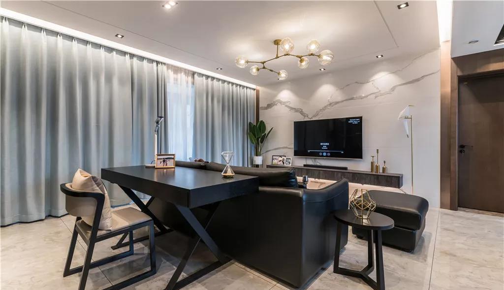 125 平现代风三房-5