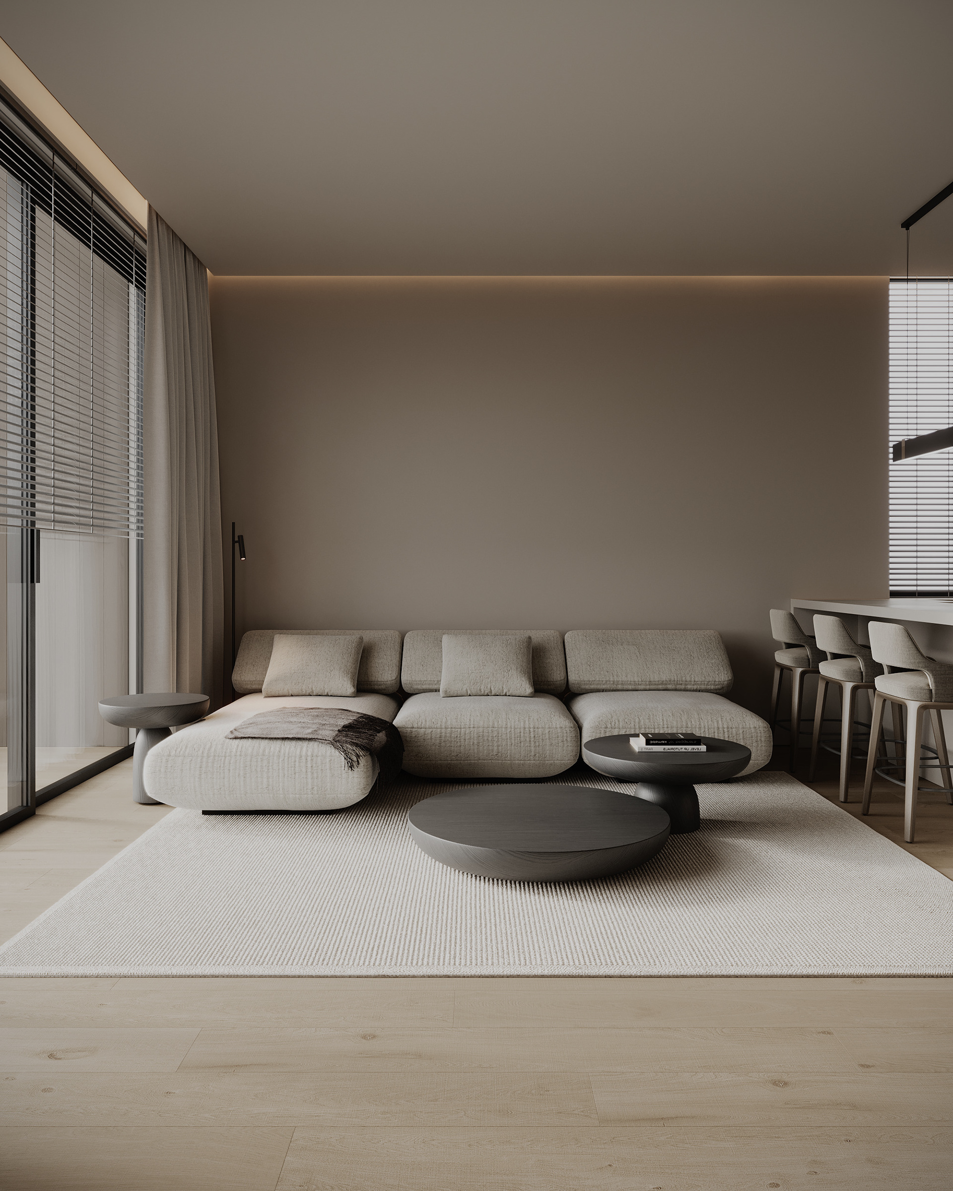 极简风格的房子丨乌克兰丨Anna Vitalievna-0