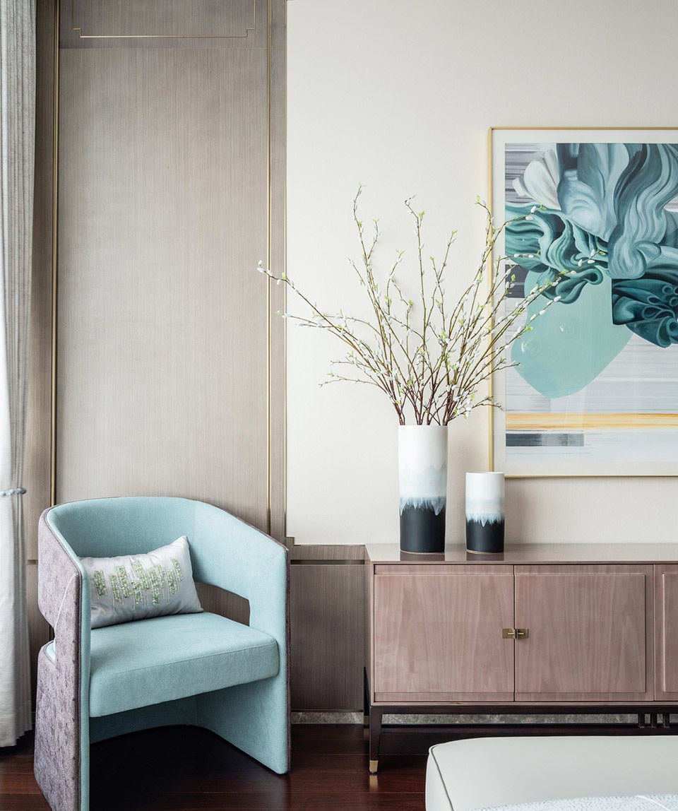 惠州蓝光半岛公馆 | 灰色调演绎现代东方奢雅-28