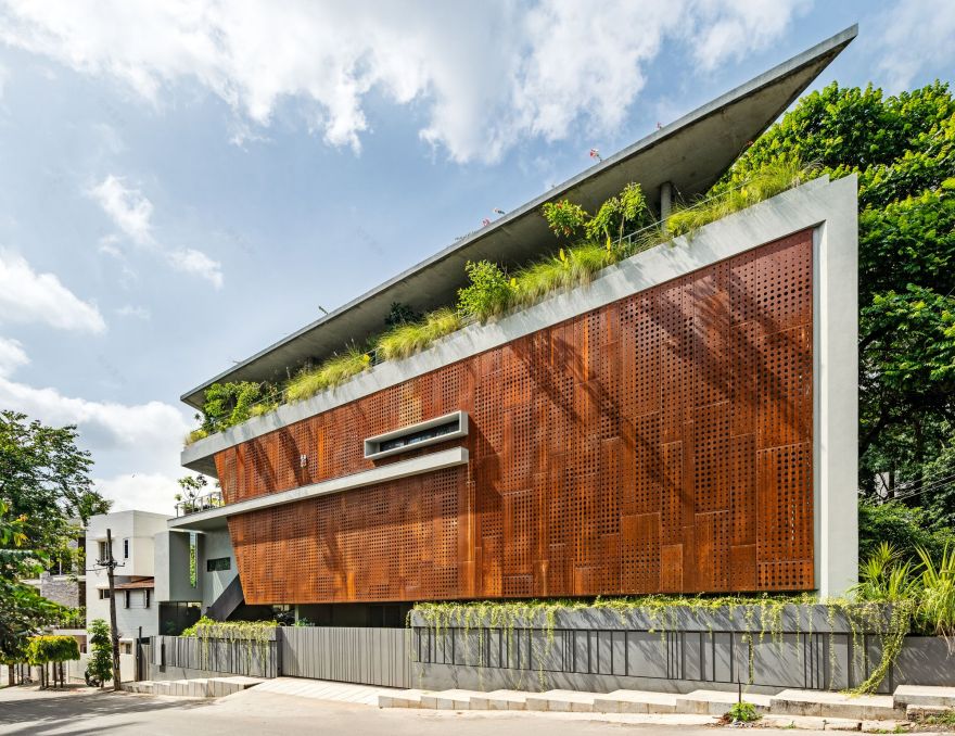 钢铁堡垒中的温馨家园·班加罗尔“隐匿住宅”-16