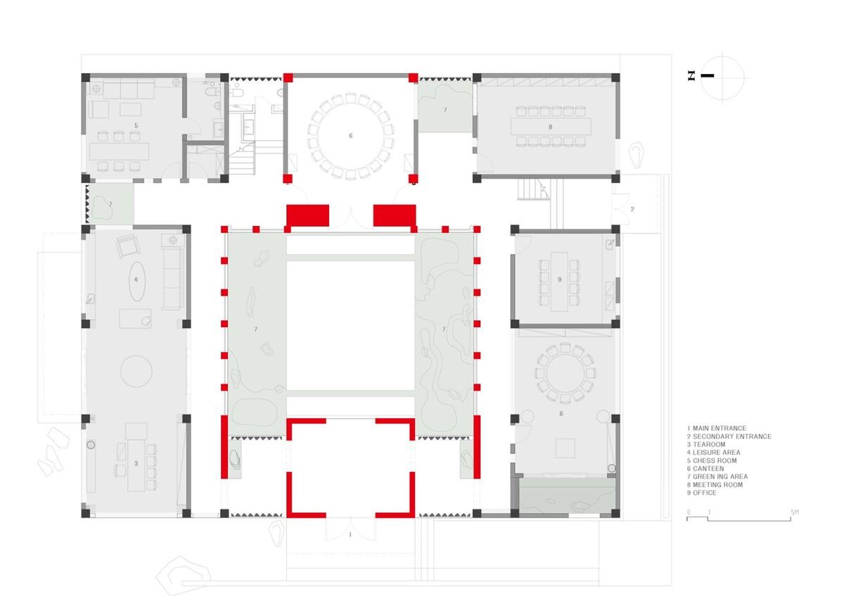 方院·工业园区里的“四合院”丨中国红河丨素造建筑-30