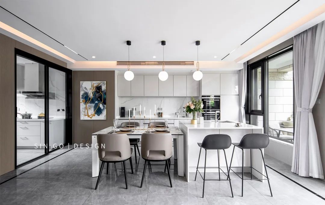 现代简约 420㎡别墅设计丨中国上海丨刘时洋-20