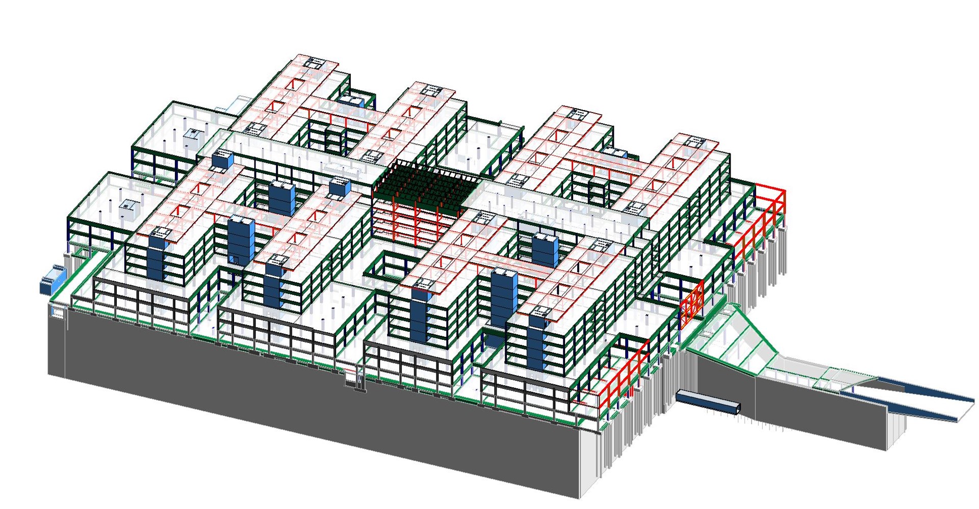 Project U:主建筑 UZ Gent丨VK architects+engineers（Sweco 一部分）-13