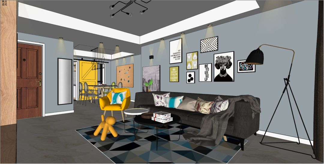 银河湾高级感老房改造，设计师用心诠释简约美学-23