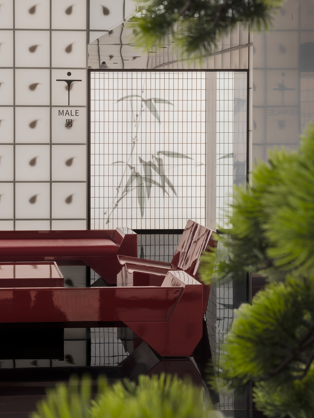 德基广场一期四层盥洗室丨中国南京丨唯想国际-41