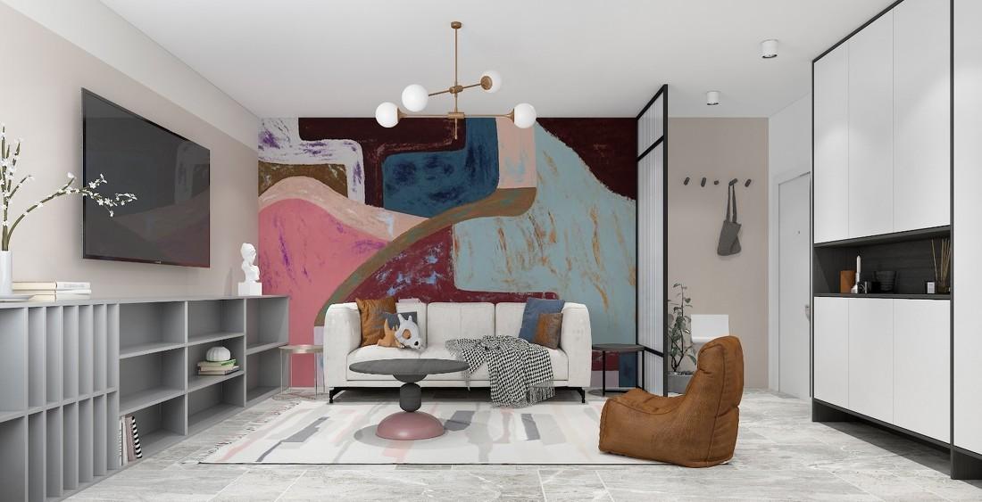 69 平米两居室收纳改造,打造轻奢生活空间-78