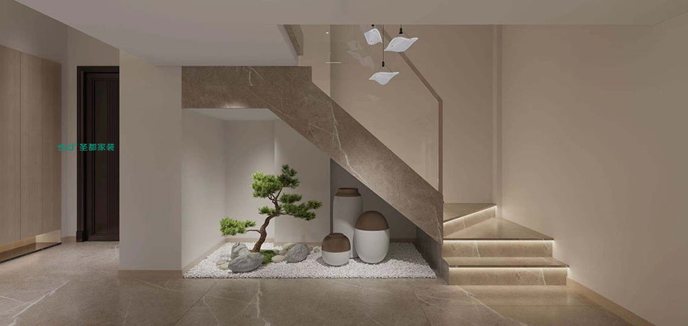 现代极简风暖色系丨中国衢州丨圣都家居装饰有限公司-13