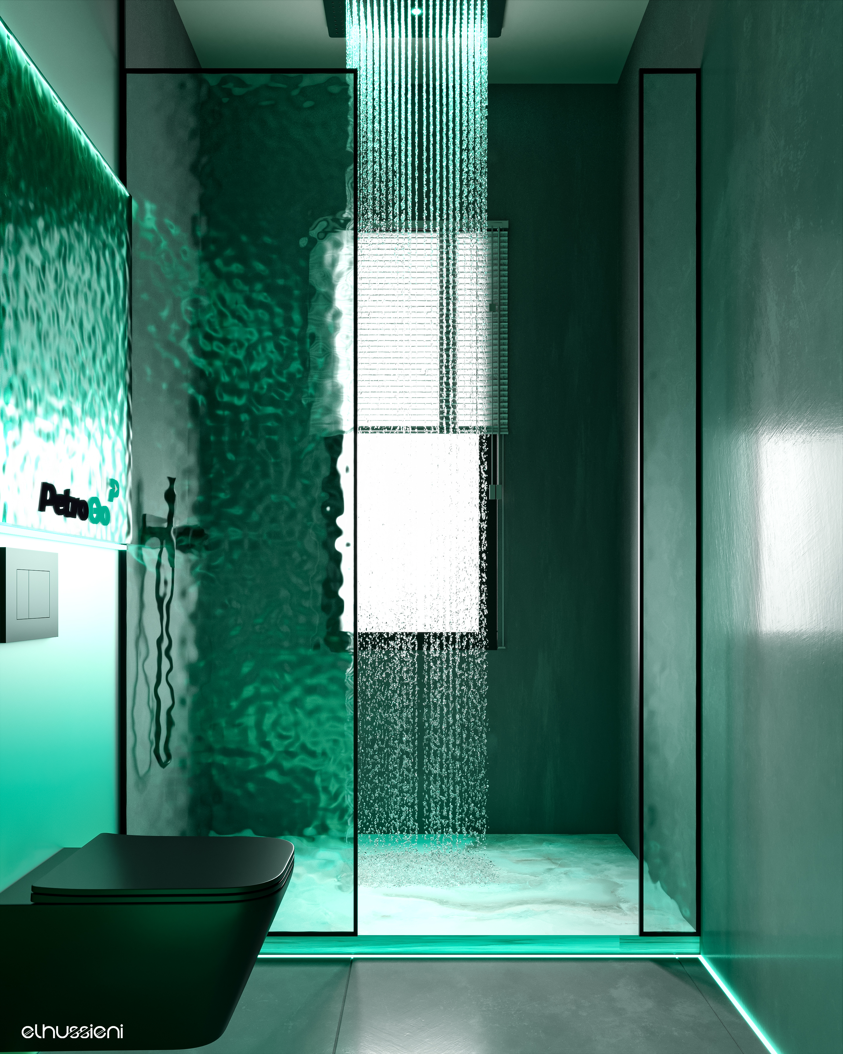 高科技奢华浴室

注：Lu·ury可能是拼写错误，推测正确的是Luxury  丨美国-11