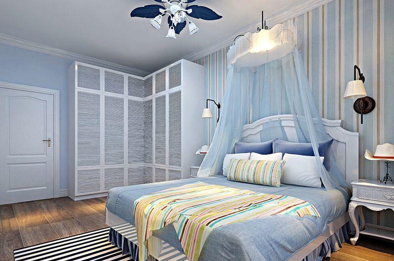 哈尔滨实创装饰打造观江国际110平清新地中海两居-12