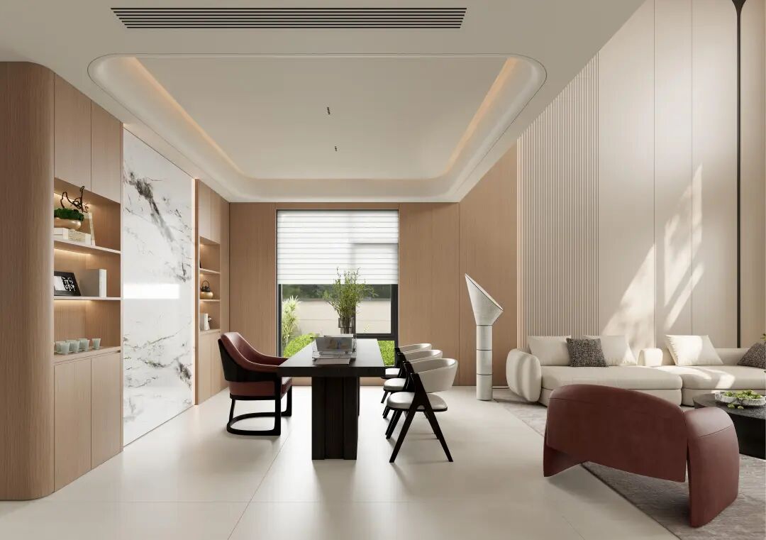 HK上策设计【建发·碧湖双玺别墅】现代简约风格-33