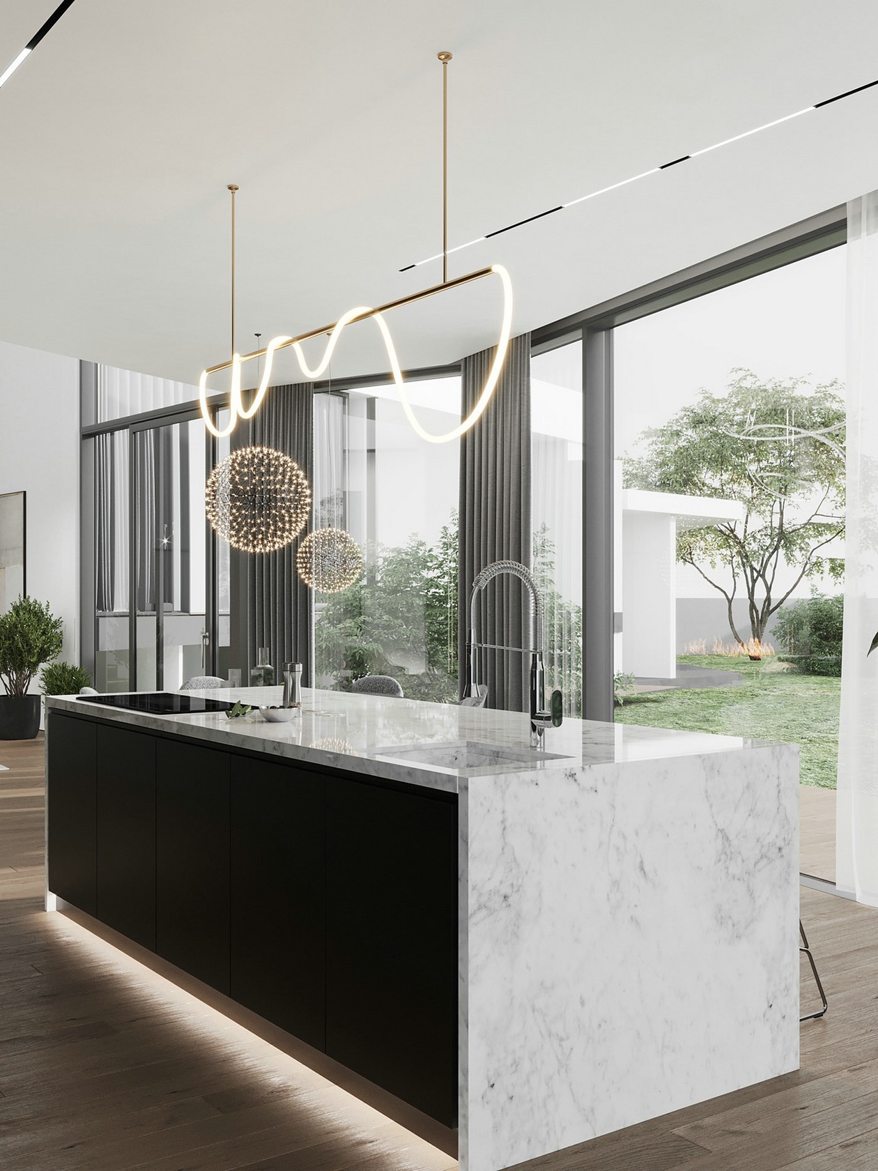 高级灰色系空间设计 辗转流年的写意之美-9