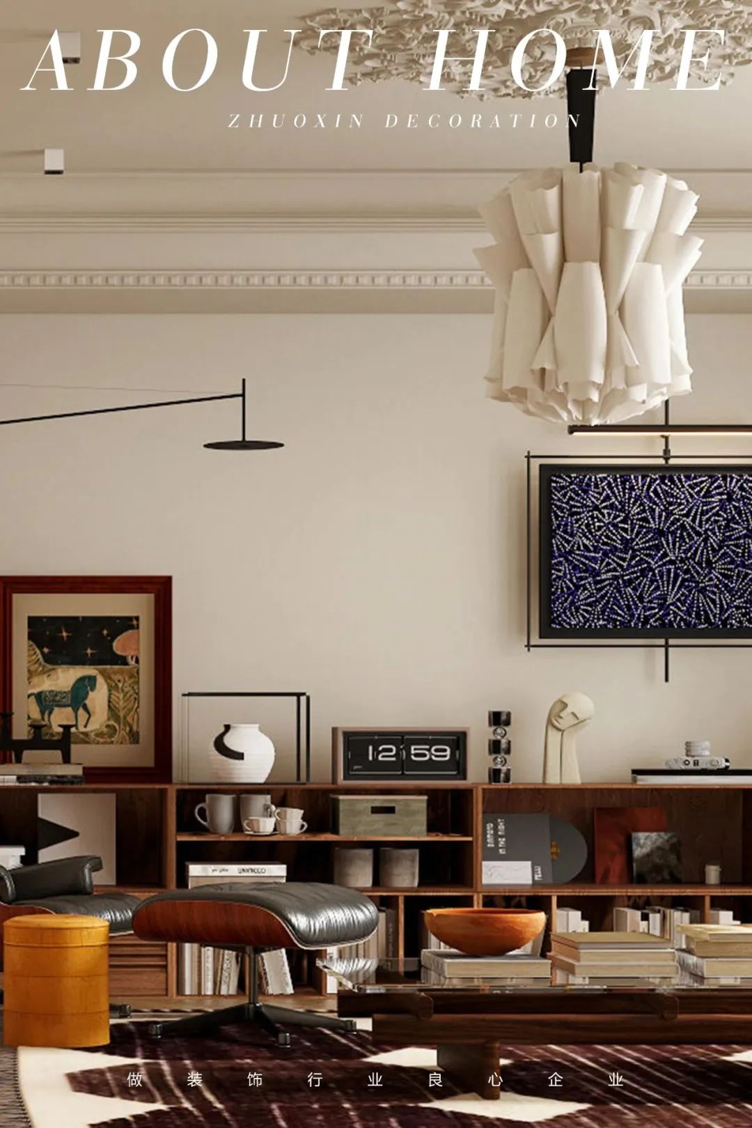 万科渝园 380m²法式中古风家居设计丨中国重庆丨琢信装饰-0