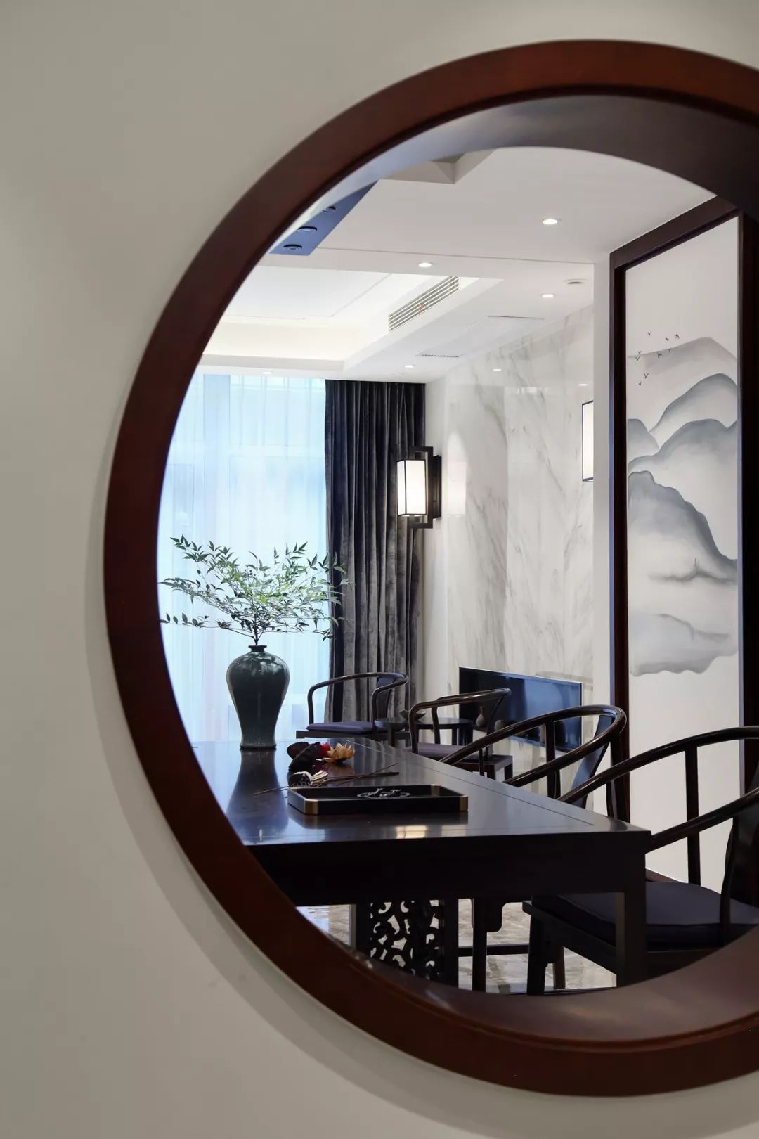 银城·东樾府 | 东方神韵的室内设计美学-28