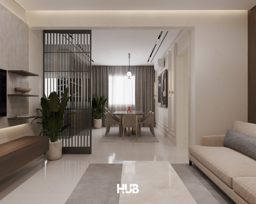 MODERN MINIMALISM APARTMENT(现代简约公寓)丨埃及丨STUDIO HUB-13