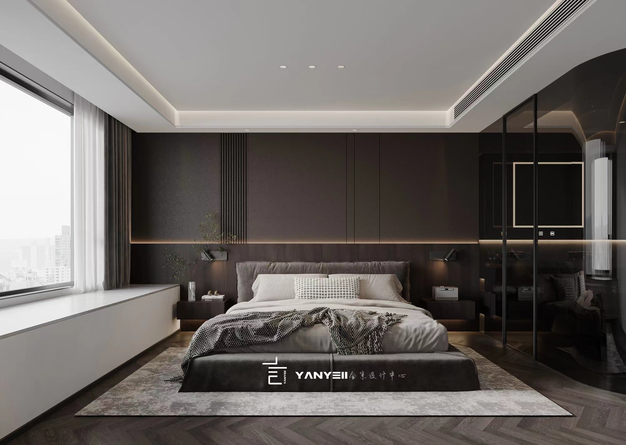 现代极简黑白灰住宅设计丨中国绍兴-18