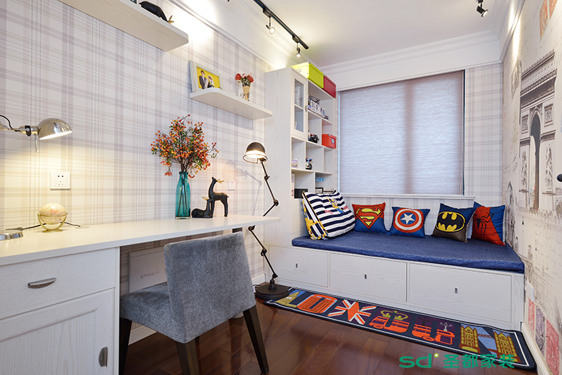 绅士情怀的爱久弥新 · 现代美式家居设计丨中国武汉丨圣都家居装饰有限公司-16