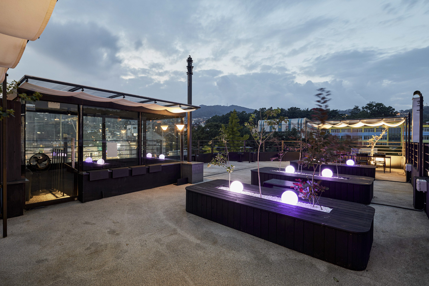 首尔文化餐厅 120 平顶层空间现代设计-16