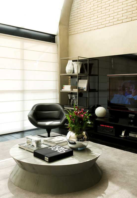 豪华别墅 现代风格圣保罗工业风格钢结构阁楼-4