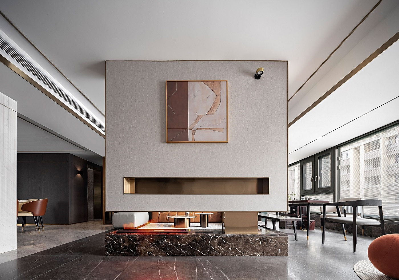 漓江一号现代轻奢大平层丨中国桂林丨乔木空间设计-0