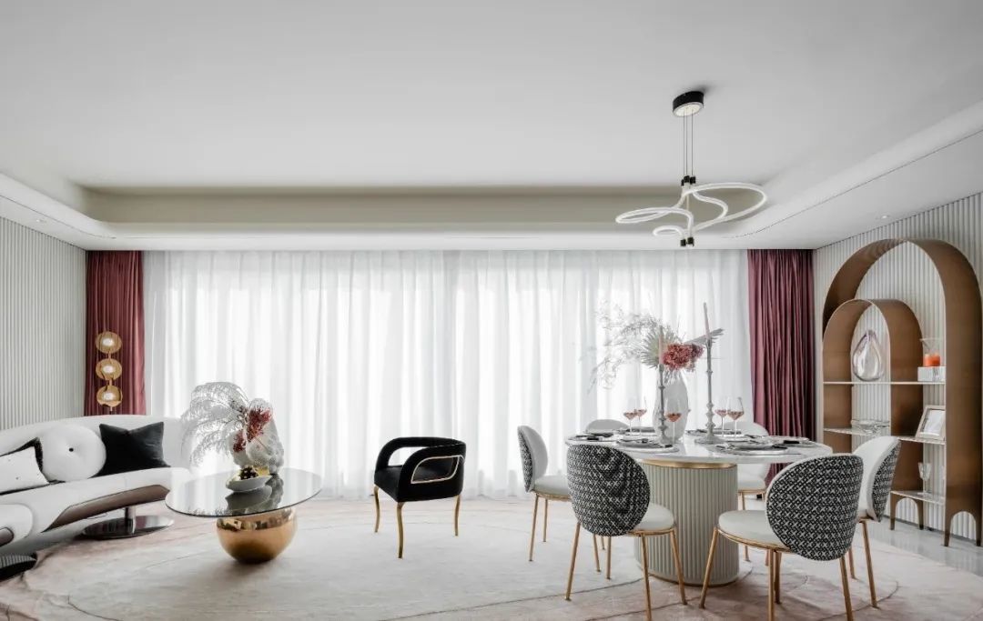 济南新城·玺樾叠拼样板间丨中国德州丨上海飞视设计,邸设空间设计（上海）有限公司,新时光照明设计-51