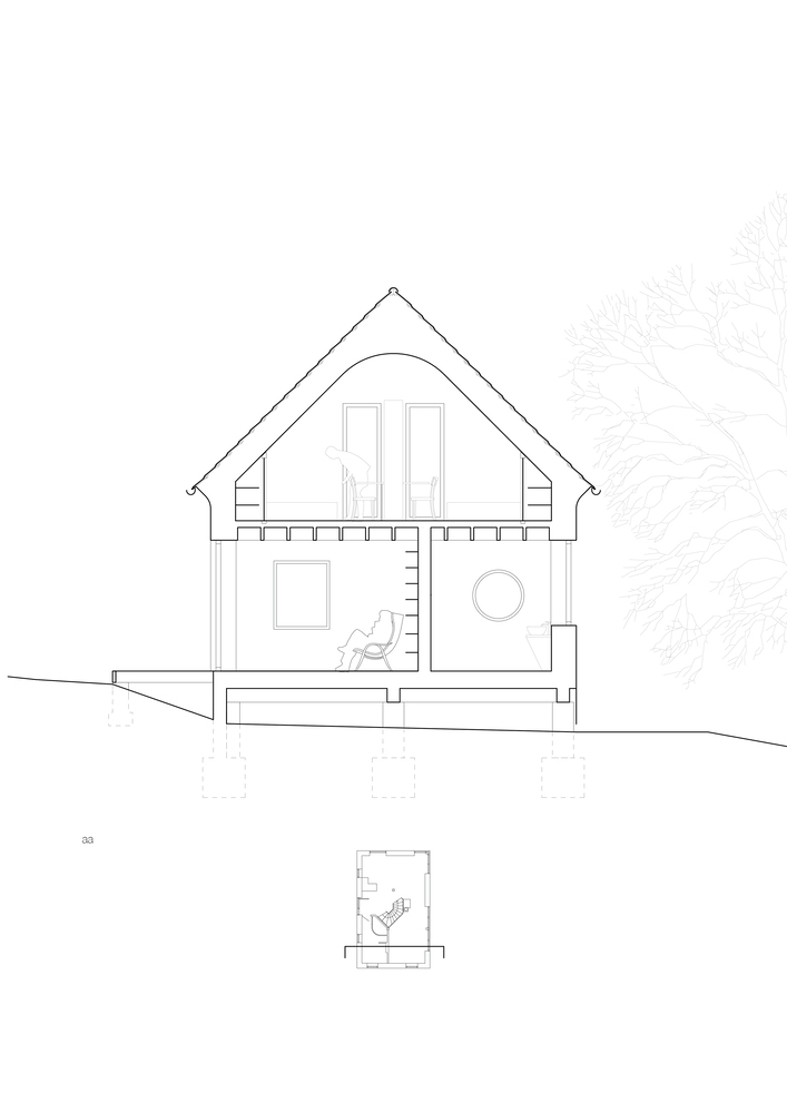 卡尔斯泰因河畔的绿色乡愁 · Casa De Mi Luna-46